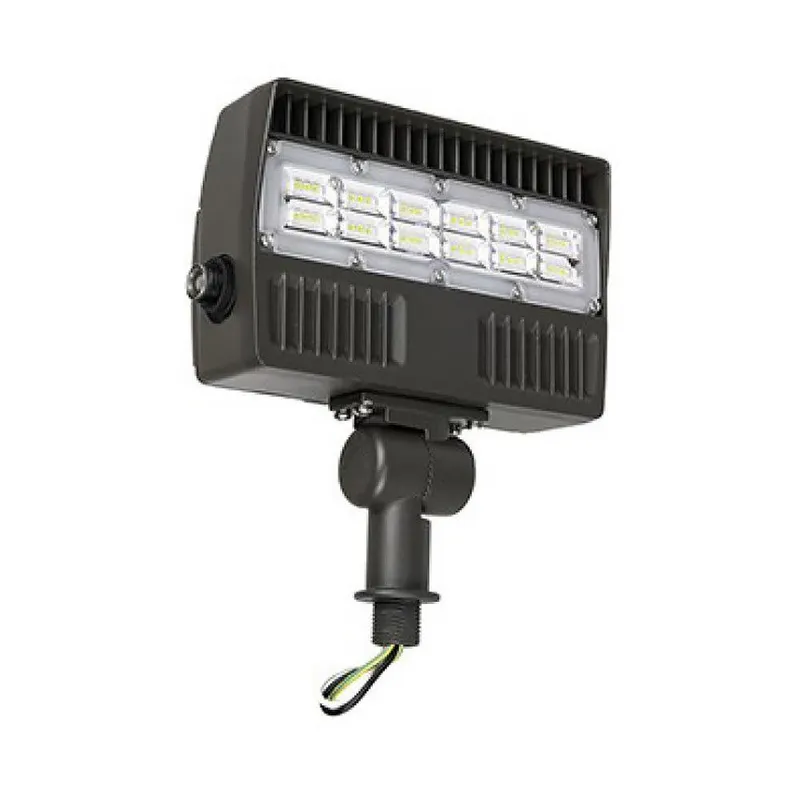 Energetic Lighting LED Outdoor Flood Light Knuckle Mount - 20W - 2,080 lumens - 5000K - optional photocell - 120-277V - 50W Equal — Revolve LED LED Flood Lights 20.0W 5000K