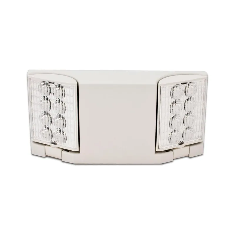 Dual Head LED Emergency Light - Battery Backup - 2.1W - 120-277V — Revolve LED LED Exit & Emergency 2.1W 
