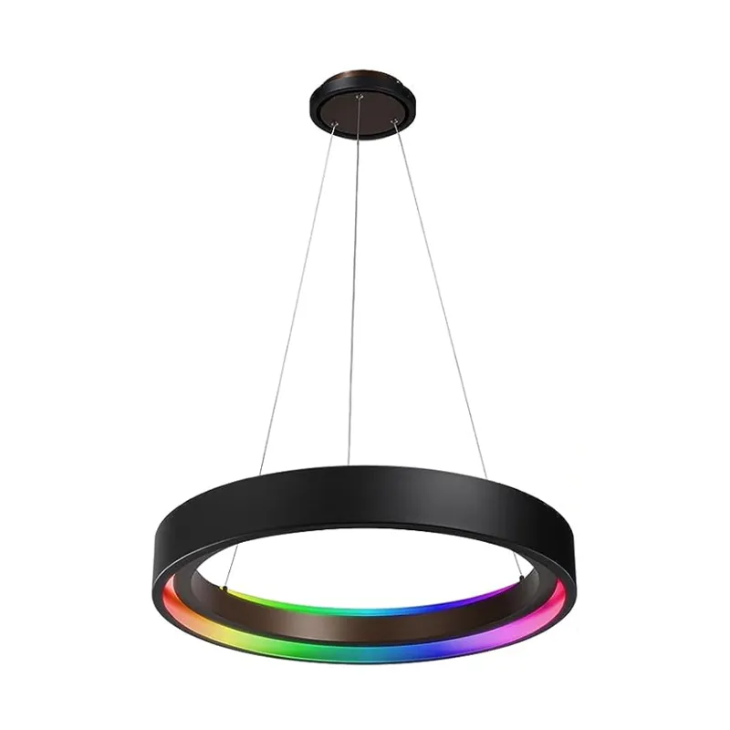 DysonRing Smart Chandelier - RGB Adjustable — TORCHSTAR Lighting LED Pendant Lights 50.0W 6500K