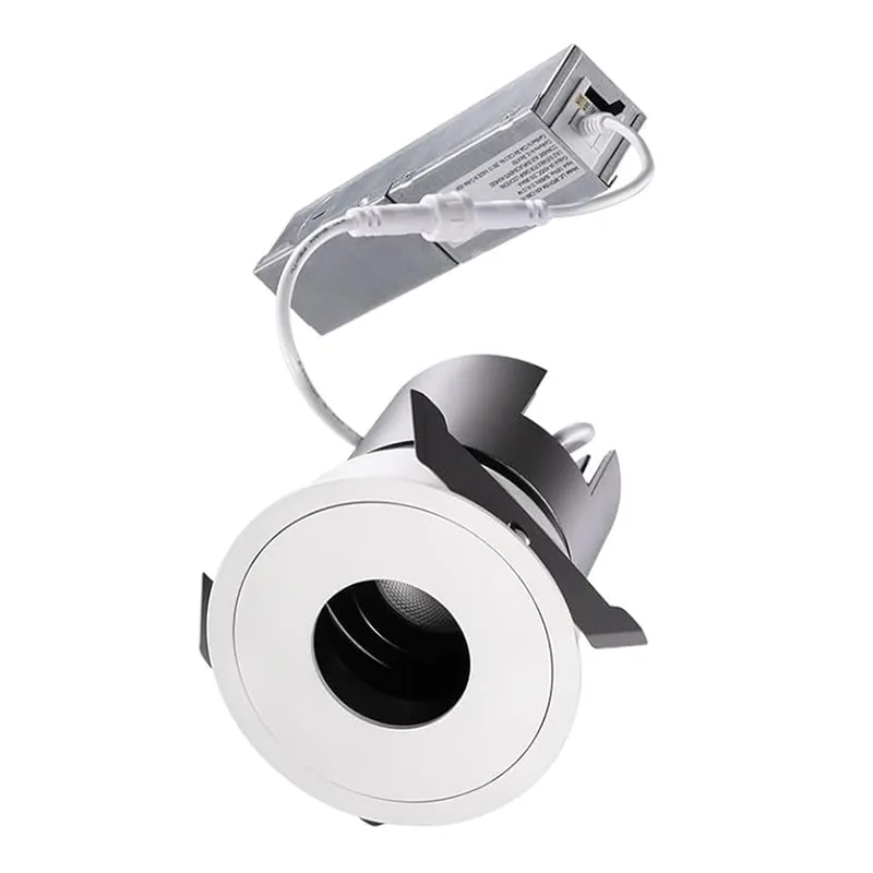 TORCHSTAR 3-Inch 5CCT Rotatable LED Recessed Canless Lights — TORCHSTAR Lighting LED Downlights  2700K