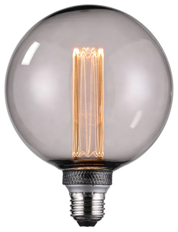 ESCENA Artist Series LED Globe Decorative Light Bulb - 3.5W - Smoke Gray — TORCHSTAR Lighting LED Bulbs & Lamps 3.5W 2200K