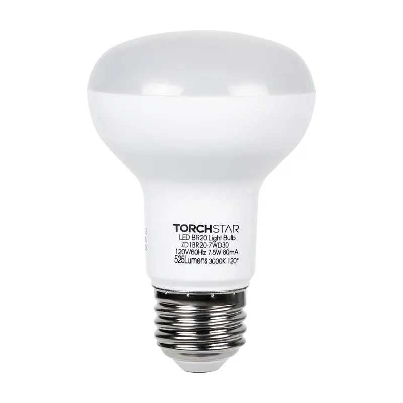 C-series 7.5W BR20 LED Bulb — TORCHSTAR Lighting LED Bulbs & Lamps 7.5W 4000K
