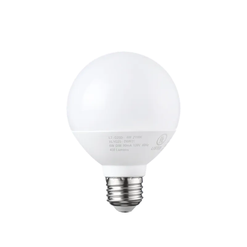 TORCHSTAR G25 LED Vanity Globe Bulb - E26 Base — TORCHSTAR Lighting LED Wall Lights 40.0W 