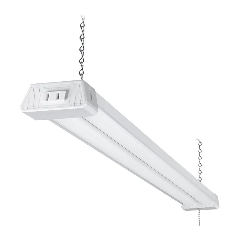 TORCHSTAR 4ft Linkable LED Shop Light with Deep Reflector — TORCHSTAR Lighting LED Ceiling Lights  