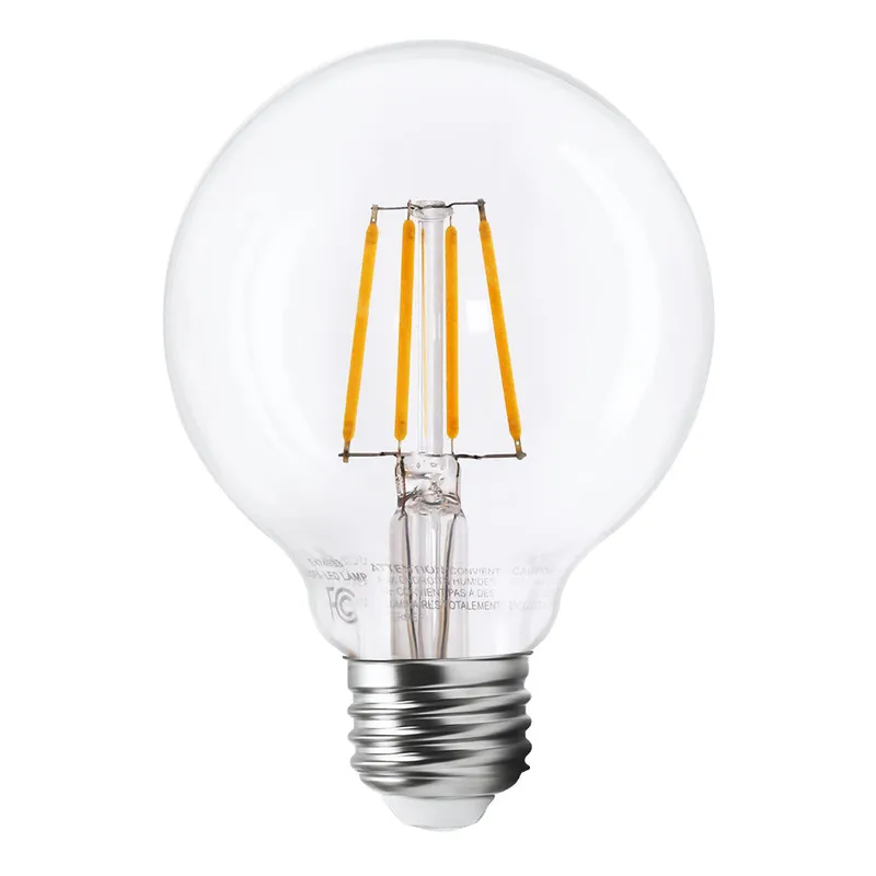 Classic 4W G25 LED Vintage Bulbs - E26 Base - 2700K Soft White — TORCHSTAR Lighting LED Bulbs & Lamps 4.0W 2700K