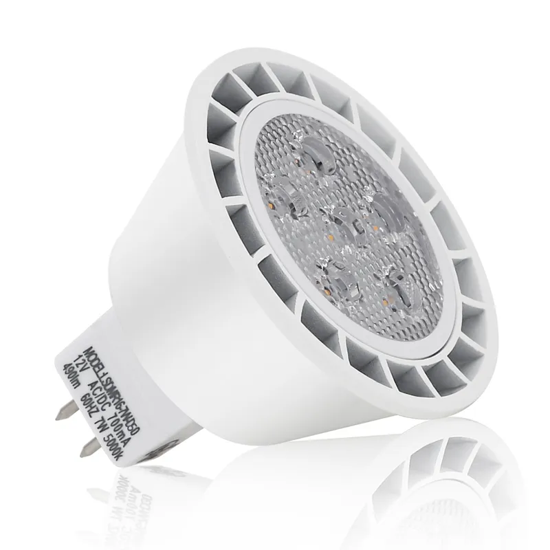 12V 7W MR16 GU5.3 LED Bulbs — TORCHSTAR Lighting LED Bulbs & Lamps 7.0W 3000K