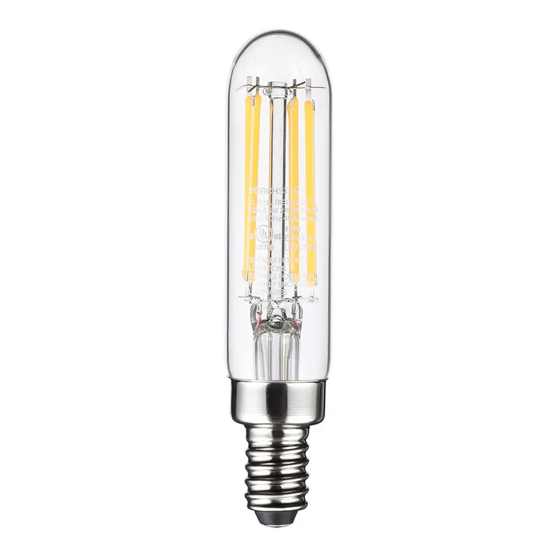 CrystalEra 4.5W T6 LED Vintage Bulbs - E12 Base - 2700K Soft White — TORCHSTAR Lighting LED Bulbs & Lamps 4.5W 2700K