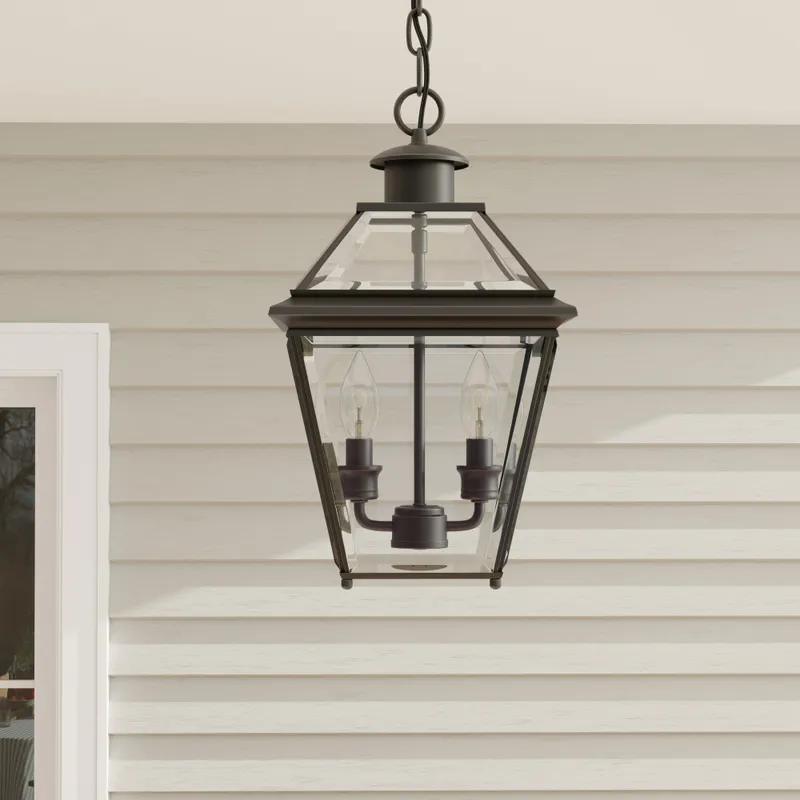 Burlington Collection Two-Light Hanging Lantern — Progress Lighting LED Landscape Lights  