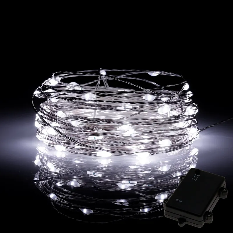 TORCHSTAR 100-LED Copper Wire String Light with Plug -White — TORCHSTAR Lighting LED General Lighting  