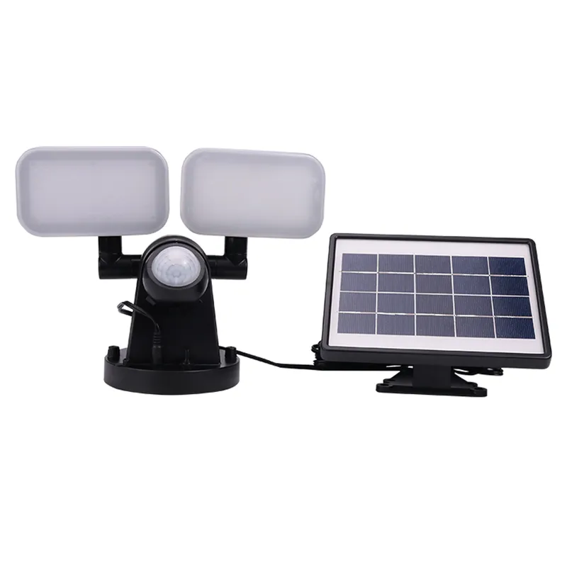 TORCHSTAR Dual-Head Solar Security Wall Light — TORCHSTAR Lighting LED Wall Lights  