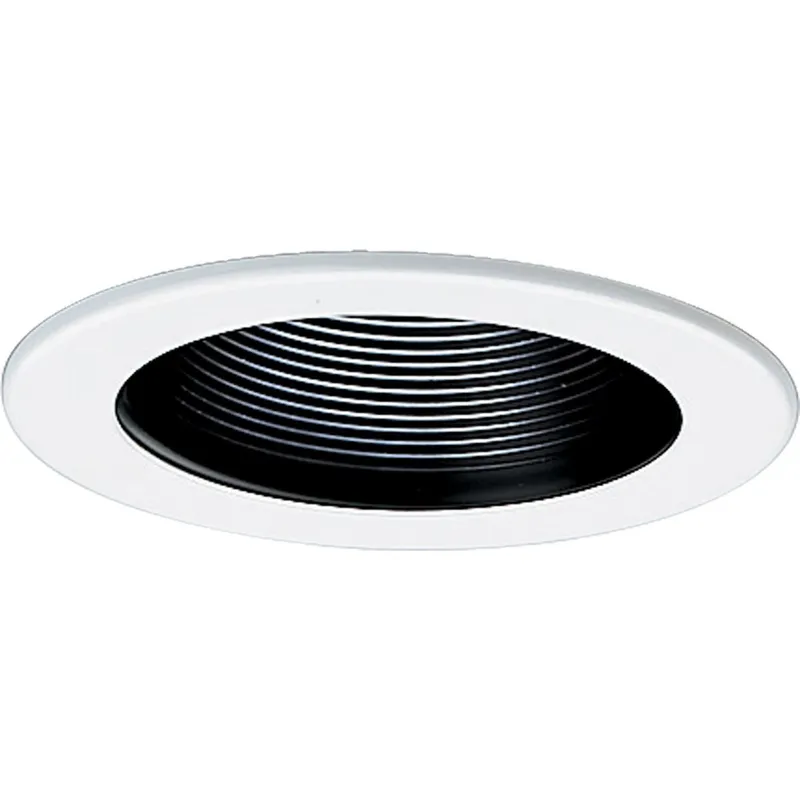 4" Step Baffle Trim for 4" Housing (P830/P831/P832) — Progress Lighting LED Downlights  