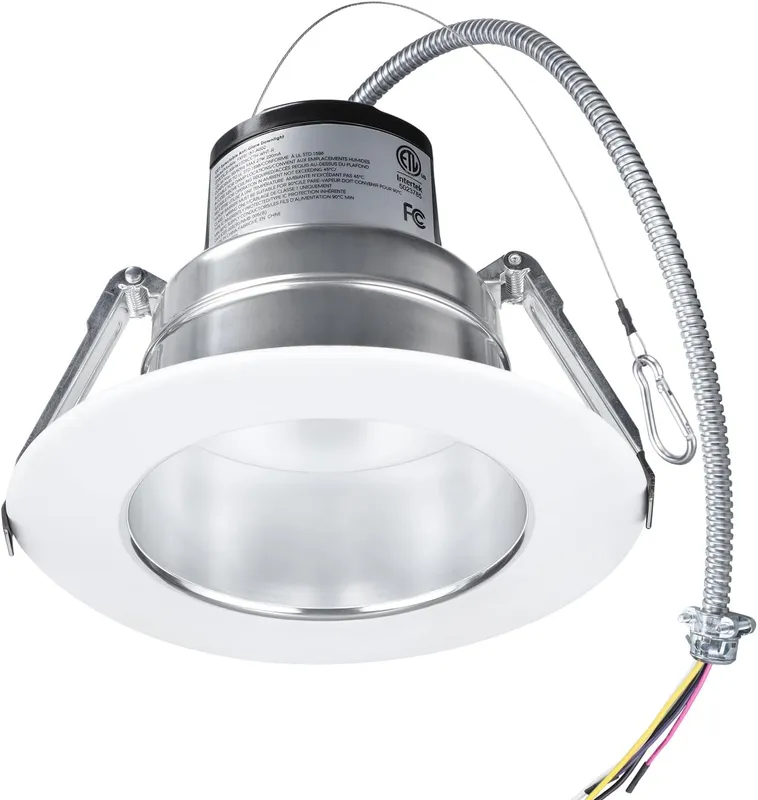 1747 Commercial Rated Canless 6" LED Recessed Lights - DL 27W 0-10V Dimmable — TORCHSTAR Lighting LED Downlights 27.0W 2700K