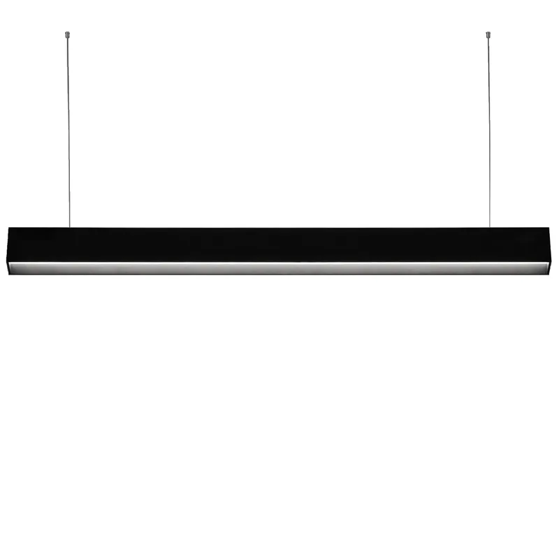 ElegaLux+ 4' Glare-free LED Linear Light Fixtures with Backlight - 55W Linkable 0-10V Dimming w/ Anti-glare Reflector — TORCHSTAR Lighting LED Linear Lights 55.0W 3000K