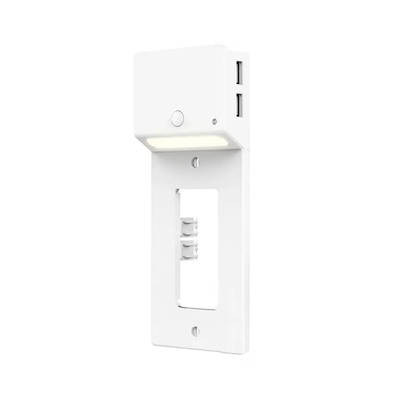 Easy-Install Outlet Phone Mount - 2 USB and Night Lights Included — TORCHSTAR Lighting LED General Lighting 1250.0W 