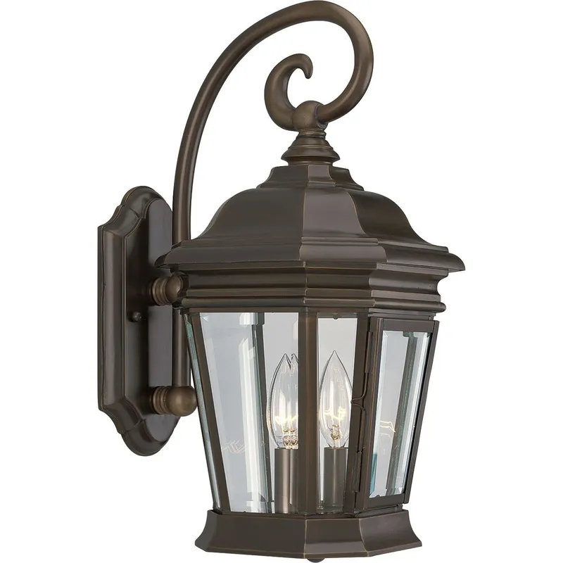 Crawford Collection Two-Light Wall Lantern — Progress Lighting LED Wall Lights  