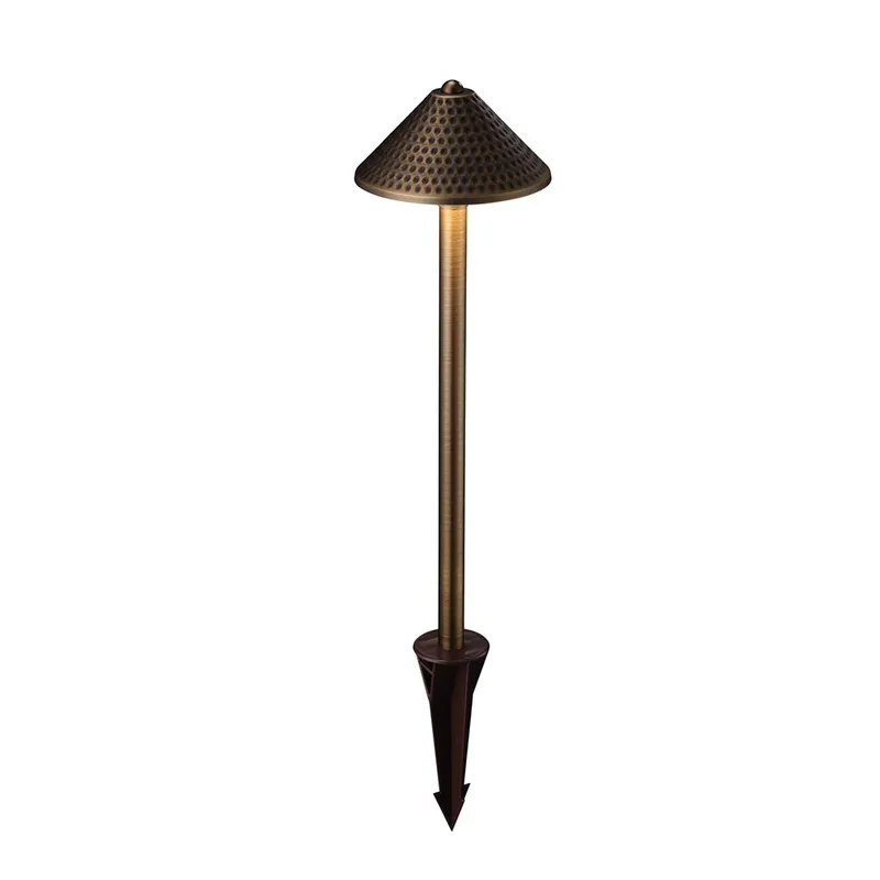 Premium USDL-T 21.5" Brass Path Lights - Lamp Ready — TORCHSTAR Lighting LED Bollards & Pathway Lights  