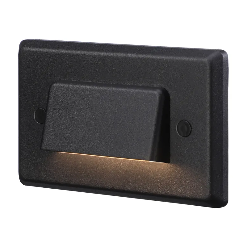 Copertura Sporgente Step & Deck Light - Matte Black - 3CCT — TORCHSTAR Lighting LED Bollards & Pathway Lights  