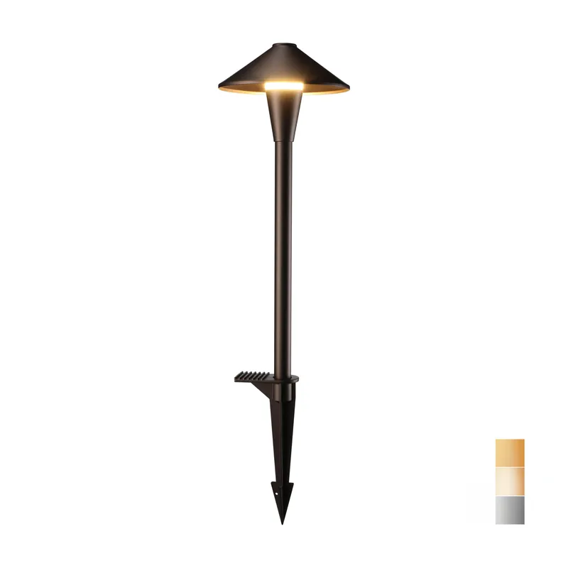 XGEN™ Cono LED Path Light - Adjustable Color Temperature — TORCHSTAR Lighting LED Bollards & Pathway Lights  