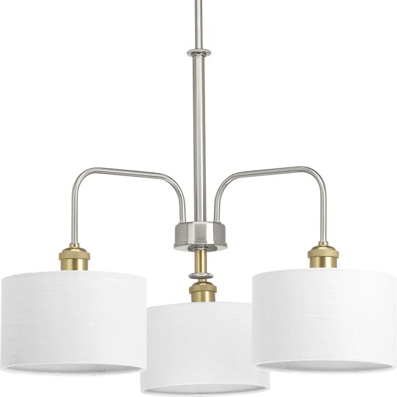Cordin Collection Three-Light Chandelier — Progress Lighting LED Landscape Lights  