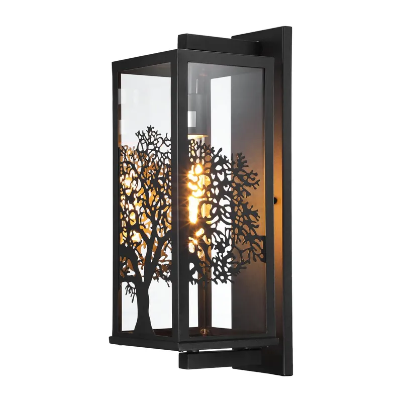 PatternArt™ 18" Cottage Style LED Outdoor Wall Sconce - Lamp Ready — TORCHSTAR Lighting LED Wall Lights 60.0W 