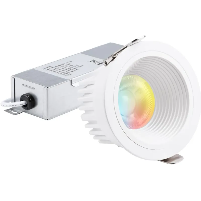 Bafflux 3" Glare-free LED Recessed Light - 9W Dimmable with Baffle Trim — TORCHSTAR Lighting LED Downlights 9.0W 