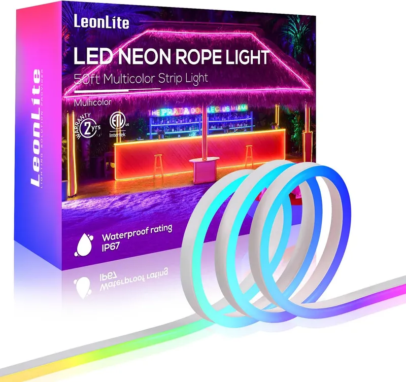 120V Lightweight Neon Rope Light - amber — TORCHSTAR Lighting LED General Lighting  3000K