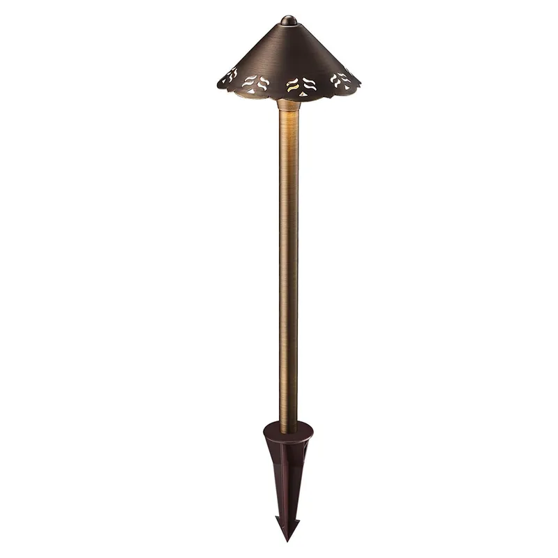 Premium USDL-H 22.5" Brass Path Lights - Lamp Ready — TORCHSTAR Lighting LED Bollards & Pathway Lights  