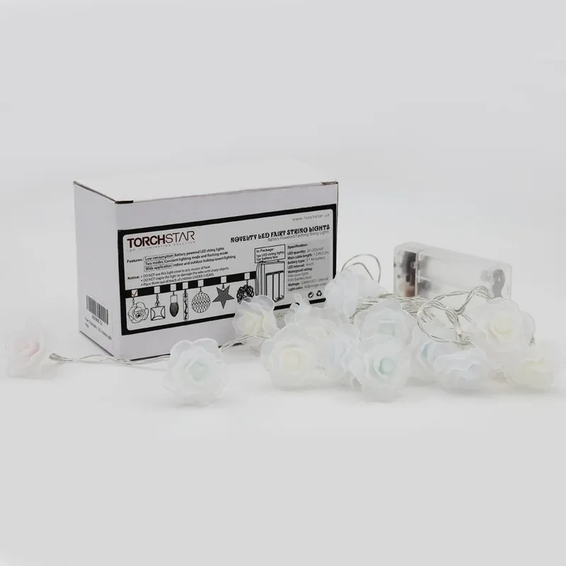 FestiveFables Chromatic Glowing Roses String — TORCHSTAR Lighting LED General Lighting  