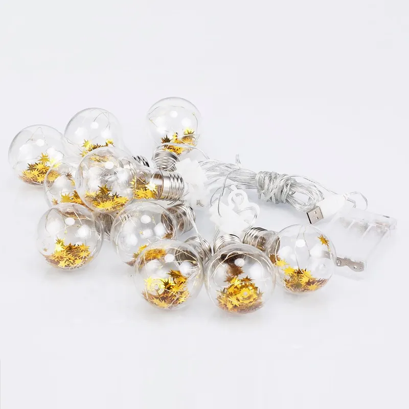 YuleGlow Globe Bulb String Fairy Lights - Battery Powered — TORCHSTAR Lighting LED Bulbs & Lamps 3.0W 3000K