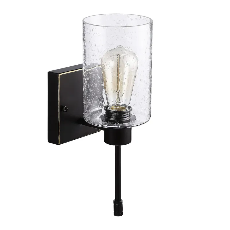 ESCENA RetroRadiant Noir Brass Wall Beacons - 40W Comes with ST58 Edison bulbs — TORCHSTAR Lighting LED Wall Lights 40.0W 2700K