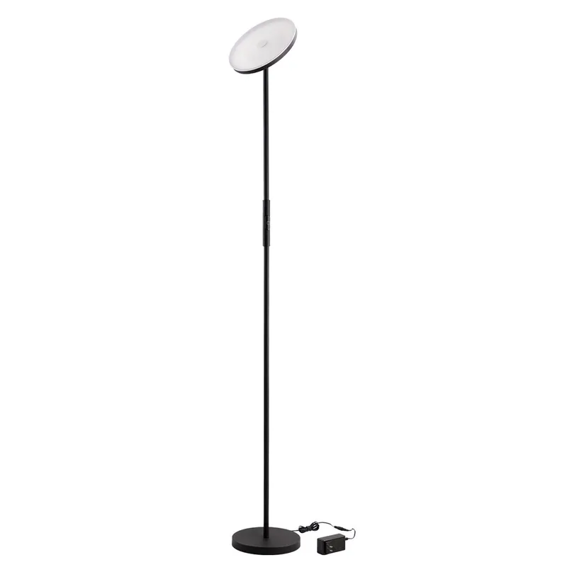 NoirBrite Modern Touch Torchiere - 30W LED - 3000K — TORCHSTAR Lighting LED General Lighting 30.0W 3000K