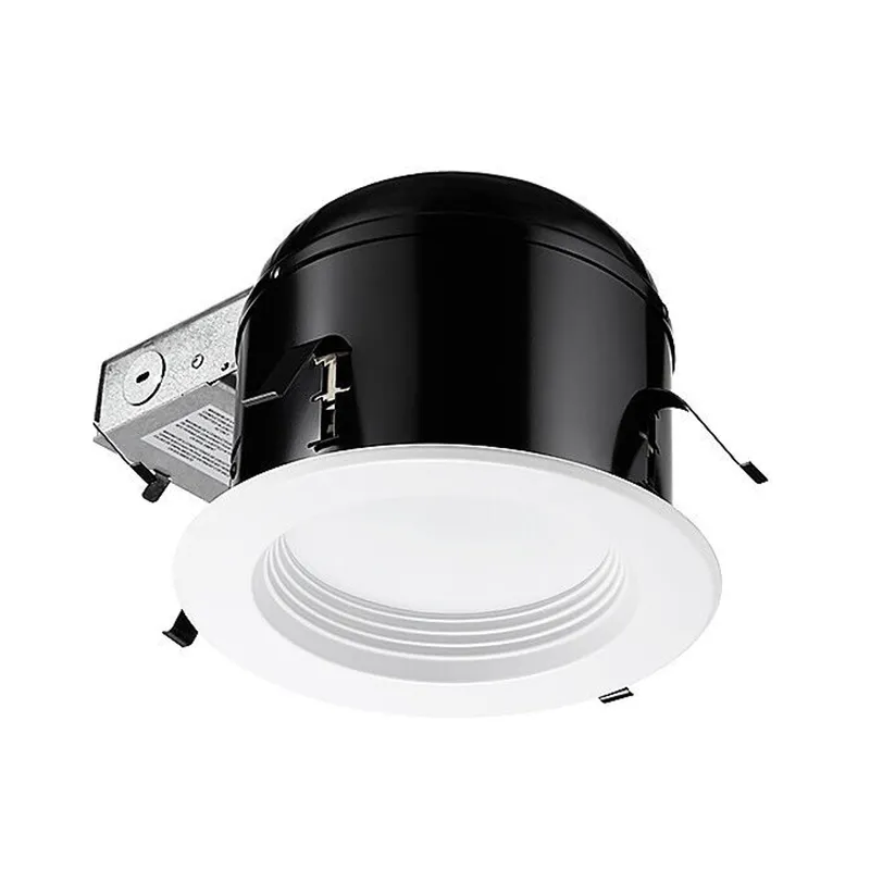 Baffit 6" Remodeling Glare-free LED Recessed Light Kit - 15W Dimmable with Baffle Trim and Housing — TORCHSTAR Lighting LED Downlights 15.0W 3000K