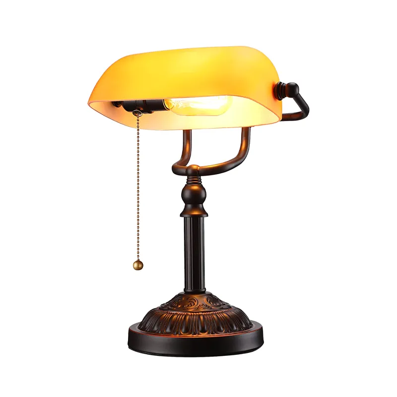 EraEclat Amber Banker's Lamp - E26 Base — TORCHSTAR Lighting LED General Lighting 60.0W 
