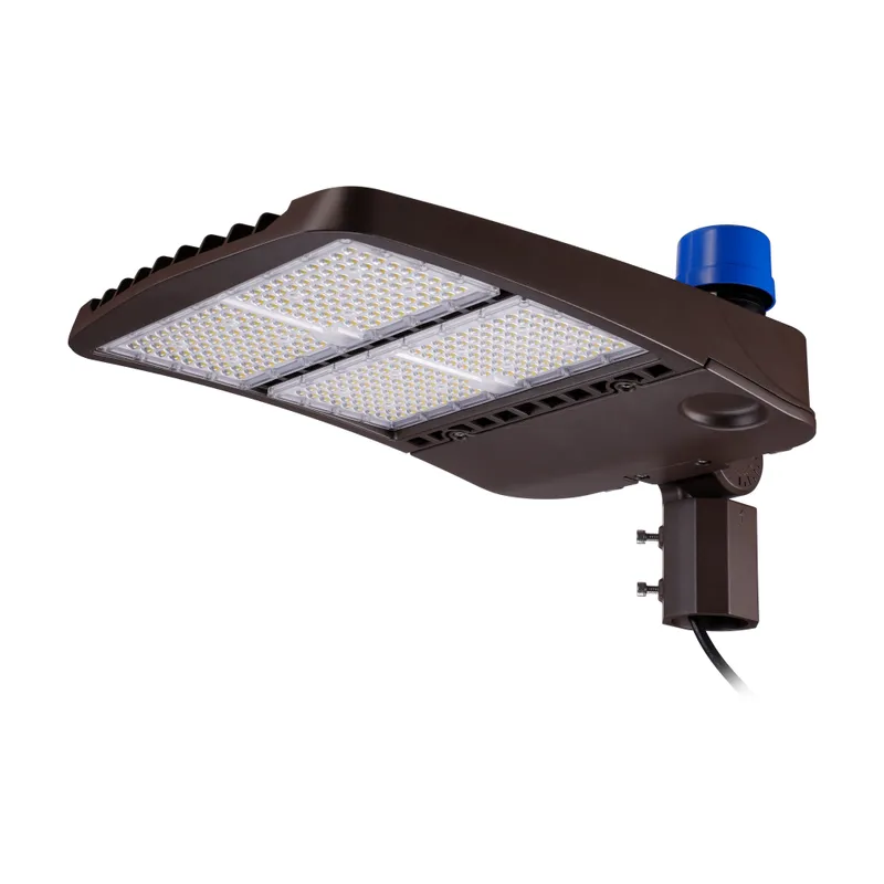 Flexillum Pro Slipfitter Mount LED Parkinglot Fixture - 300W with Photocell Included — TORCHSTAR Lighting LED Area Lights 300.0W 