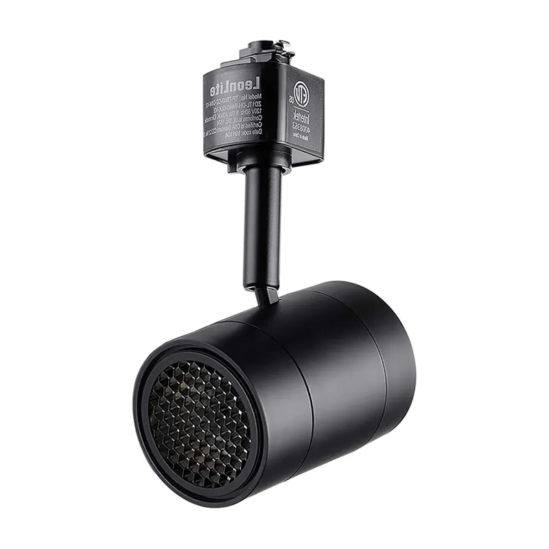 Radiant™ 8W Honeycomb LED Track Light - Black - 4000K — TORCHSTAR Lighting LED Ceiling Lights 8.0W 4000K