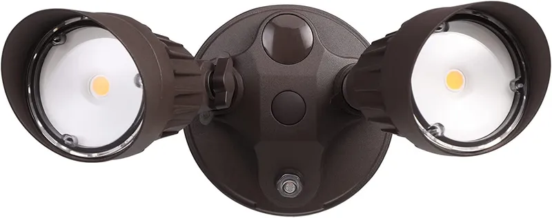 Watchman Dusk-to-Dawn 20W LED Security Lights - Brown- 3000K/5000K — TORCHSTAR Lighting LED Wall Lights 20.0W 3000K