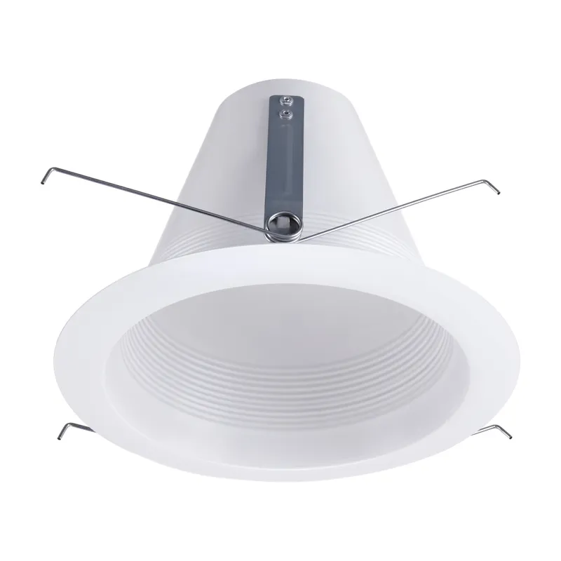 6" Air-tight Deep Baffle Trim — TORCHSTAR Lighting LED Downlights 75.0W 