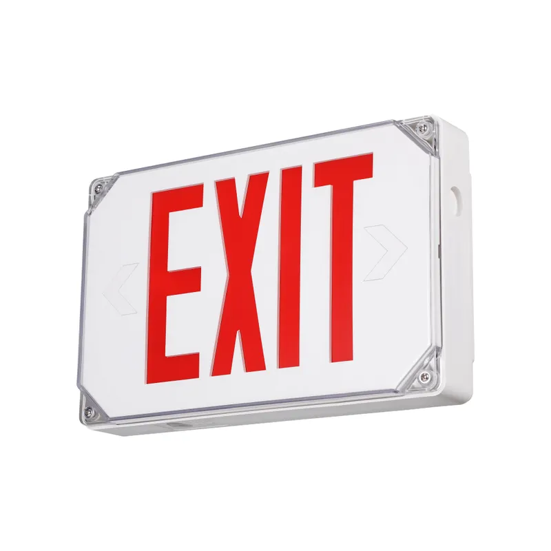 LitEgress Weatherproof Exit Sign - Red Letters — TORCHSTAR Lighting LED Exit & Emergency  