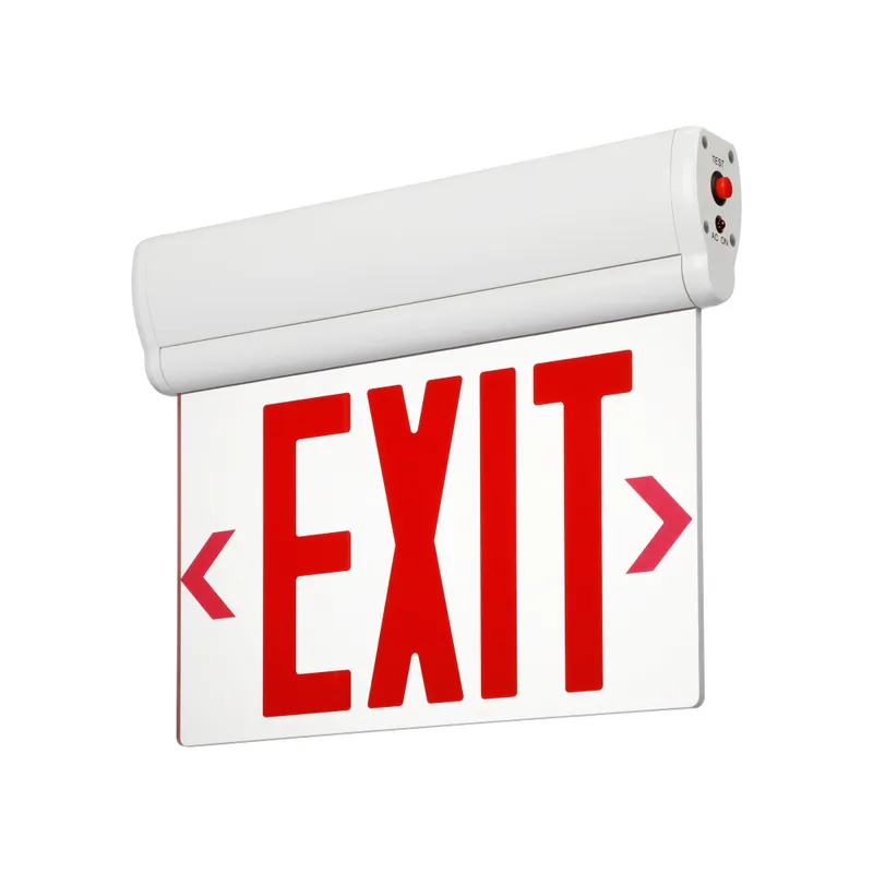 LitClear Indoor Exit Sign - Red Letters — TORCHSTAR Lighting LED Exit & Emergency  