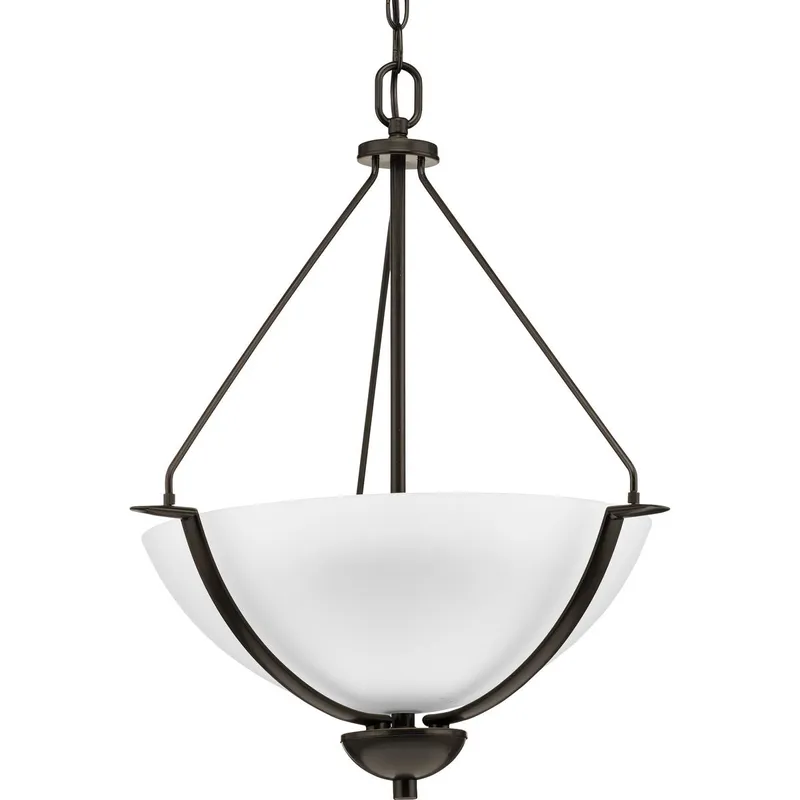 Bravo Collection Three-Light Inverted Pendant — Progress Lighting LED Landscape Lights  