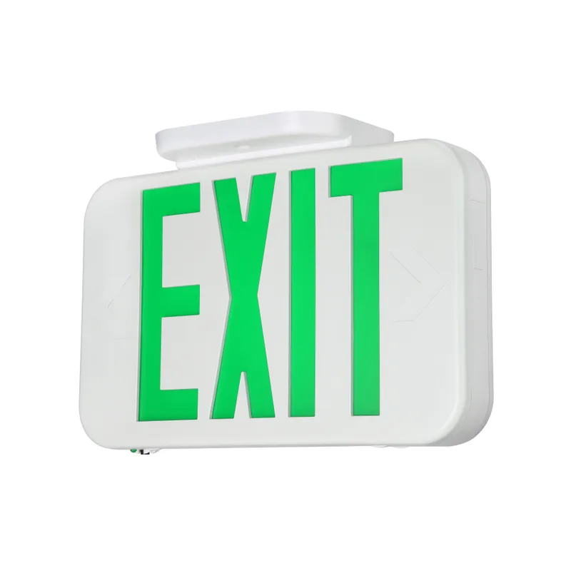LitSafe Indoor Exit Sign - Green Letters — TORCHSTAR Lighting LED Exit & Emergency  
