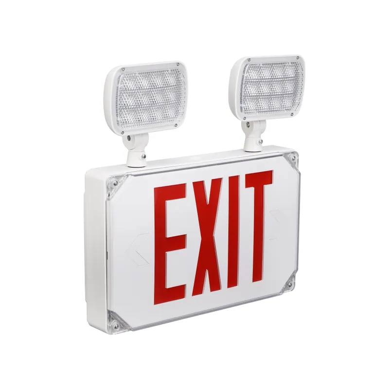 LitEgress+ Weatherproof Exit Sign with Emergency Lights - Red Letters — TORCHSTAR Lighting LED Exit & Emergency  