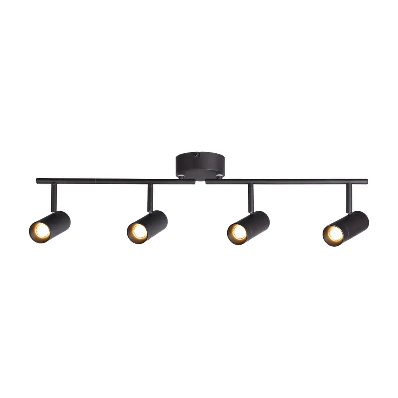 theBeam 4-Heads LED Ceiling Spot Lights - Black - 3000K — TORCHSTAR Lighting LED Ceiling Lights 28.0W 3000K