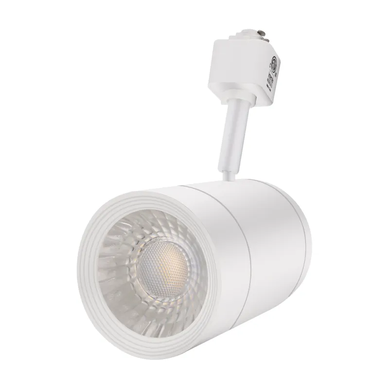 Radiant™ 17W LED Track Light - White - 3000K/4000K — TORCHSTAR Lighting LED Ceiling Lights 17.0W 3000K