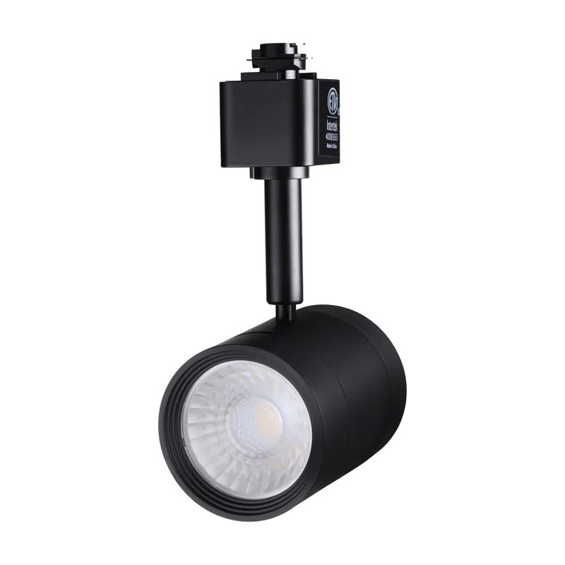 Radiant™ 8W LED Track Light - Black - 2700K/4000K — TORCHSTAR Lighting LED Ceiling Lights 8.0W 2700K