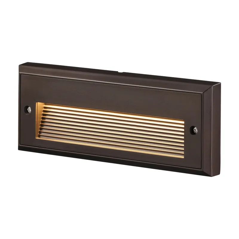 12V Retro Baffle Step & Deck Light - Oil Rubbed Bronze - 3000K — TORCHSTAR Lighting LED Bollards & Pathway Lights  3000K