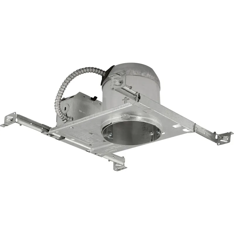 5in LED Recessed Construction Remodel Air-Tight Housing — Progress Lighting LED Downlights  