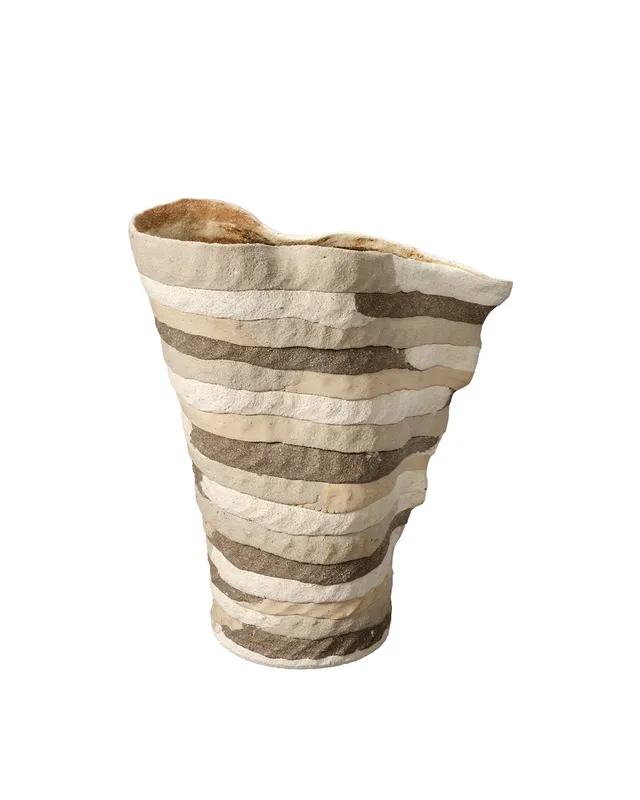 Textile Tall Vase — Jamie Young Co LED Linear Lights  