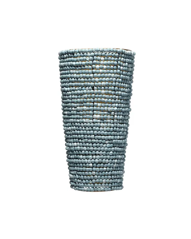 Seawall Beaded Cone Sconce — Jamie Young Co LED Wall Lights  