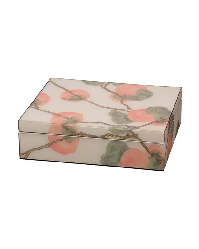 Persimmon Lacquered Box — Jamie Young Co LED General Lighting  